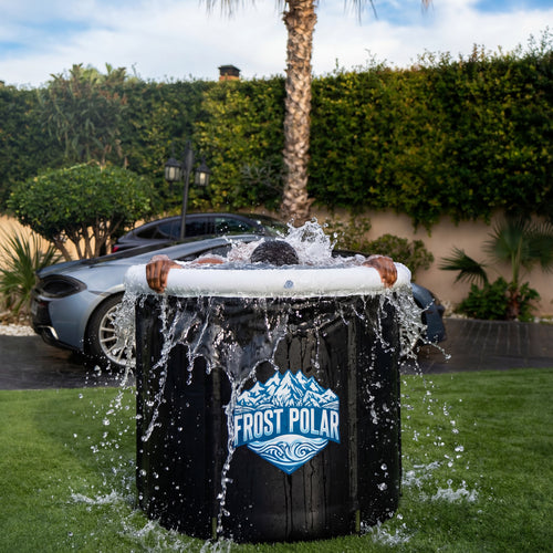 Bañera de hielo Frost Polar XL con salpicadura de agua