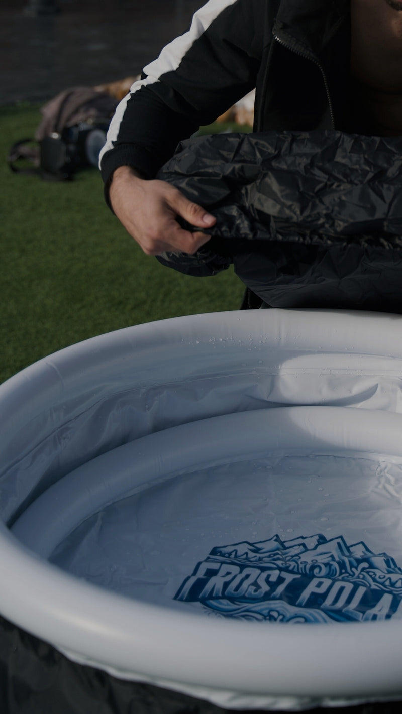 Bañera de hielo portátil Thermopolar para recuperación muscular